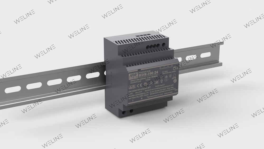 Блок питания на DIN рейку MW (Mean Well)