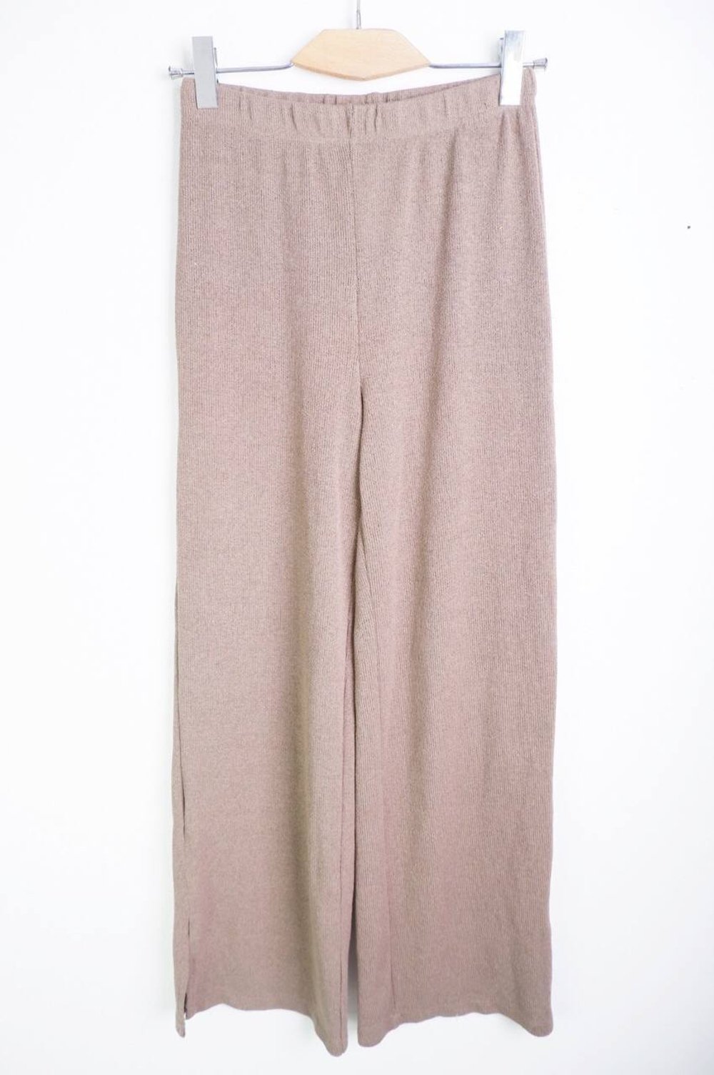 Штаны Zarina вязаные, маркировка S, визуально 44 размер