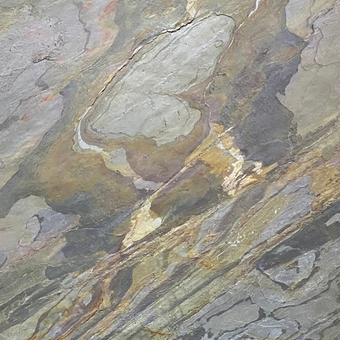 Каменный шпон Slate Light Translucent Burning Forest