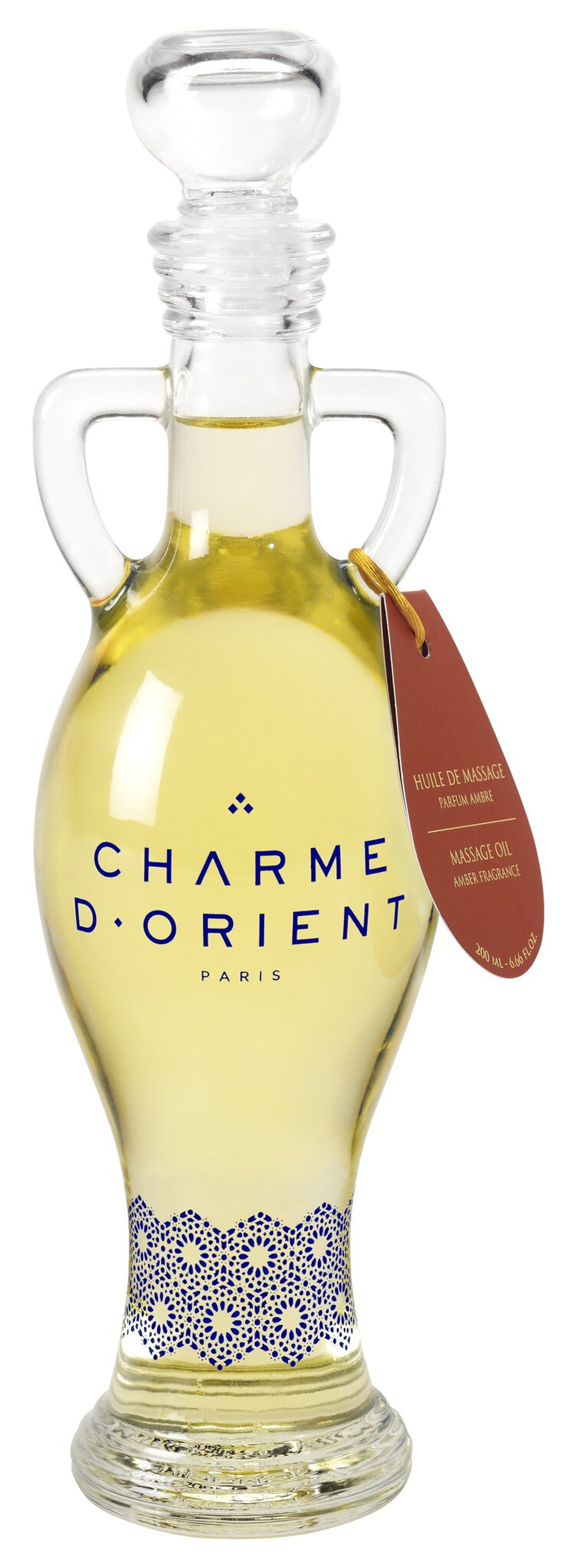 CHARME D'ORIENT Масло для лица, тела, волос с ароматом зеленого чая Huile pour le corps parfum thé Vert Body oil Green tea 200 мл