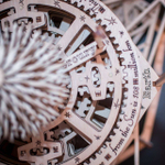 Планетарий  от EWA - деревянный конструктор, 3D пазл, сборная механическая модель, космос, астрономия, строение солнечной системы