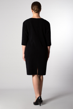 Платье женское 1403оп, черный #493Чер051403оп