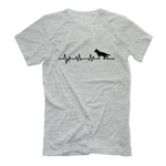 Футболка "Овчарка - сердечный ритм"