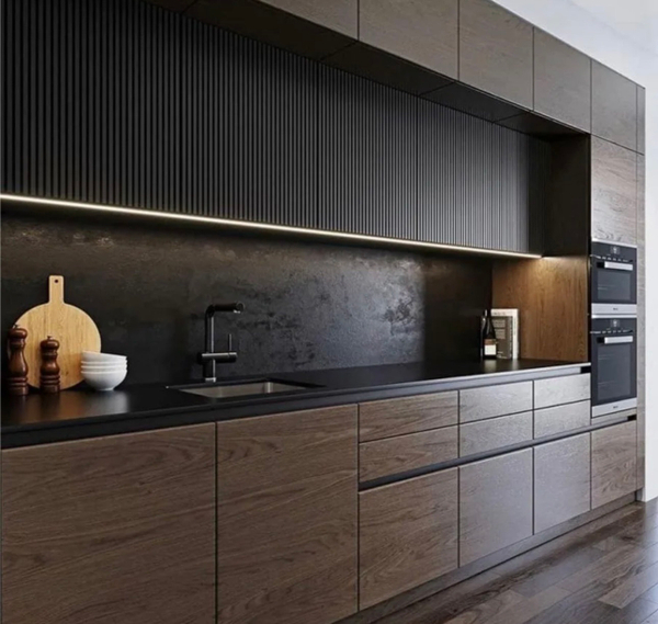 Примеры современных кухонь в дизайне из интернета