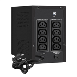 Источник бесперебойного питания Exegate EP285500RUS ИБП ExeGate SpecialPro Smart LLB-1500.LCD.AVR.C13.RJ.USB &lt;1500VA / 950W, LCD, AVR, 6*IEC-C13, RJ45 / 11, USB, Black&gt;