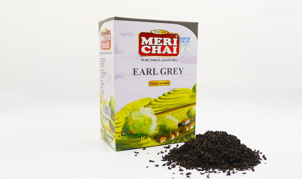 MERI CHAI (Мери Чай) бергамот черный с ложкой 100гр.