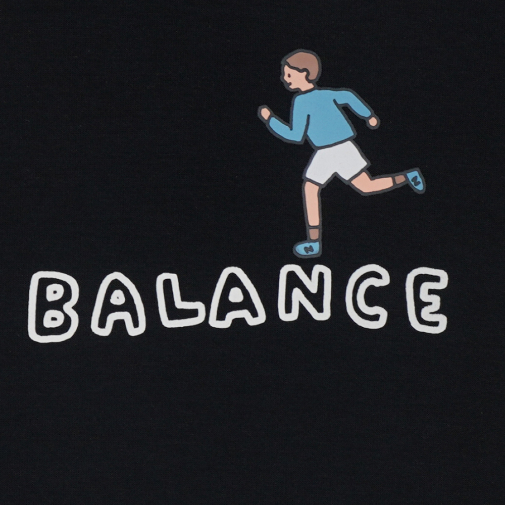 Толстовка New Balance x ZPZ Logo, NCA47011-BK