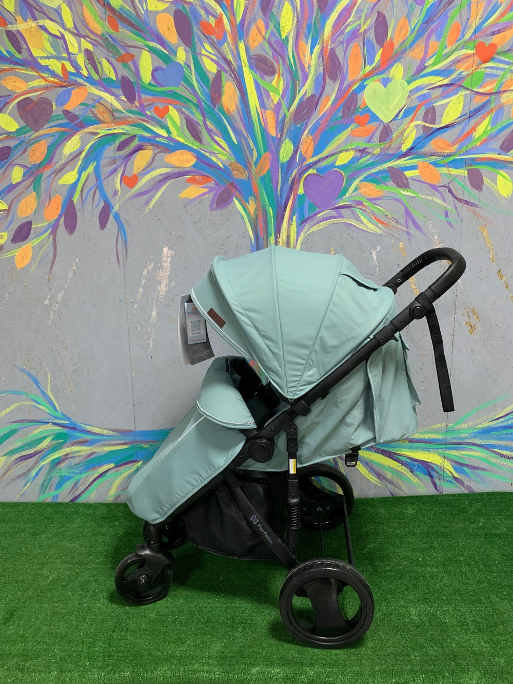 Коляска детская прогулочная Bino Angel Plus (Mint/Мятный) Артикул: BP-13