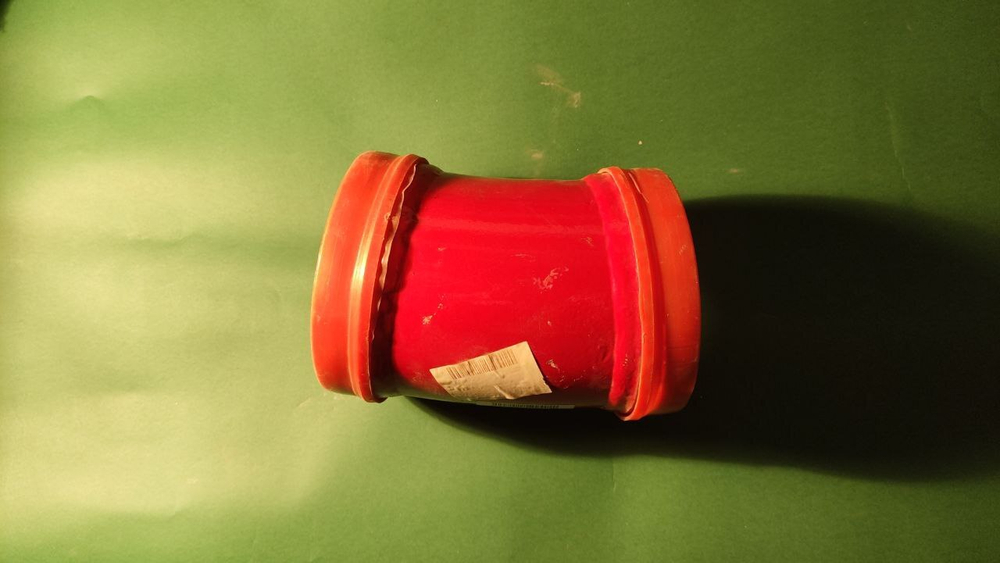 Угол бетоновода DN125*R500*15