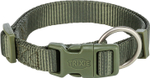 Ошейник Trixie Premium, S: 25–40 см/15 мм, оливково-зелёный