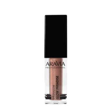 Тени жидкие сияющие для век, 03 Rosy Bronze / ARAVIA Professional Glow Paradise 5 мл
