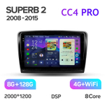 Teyes CC4 Pro 10,2" для Skoda Superb 2008-2015