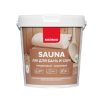 Лак деревозащитный NEOMID Sauna 1 л. на акриловой основе
