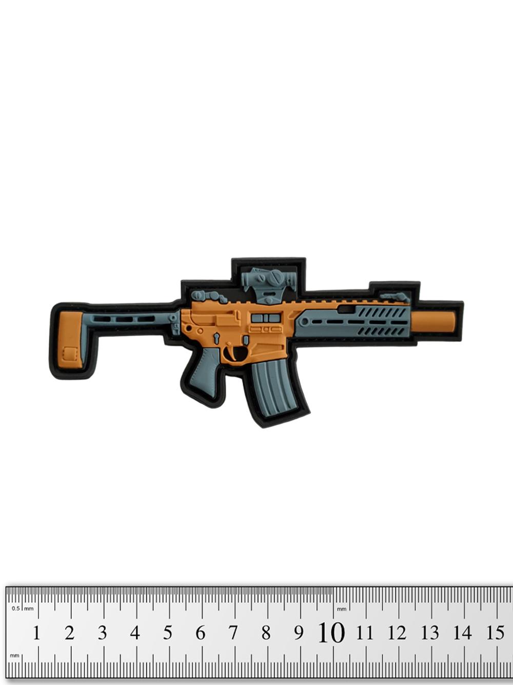 Шеврон SIG Sauer MCX PVC. Койот с серым