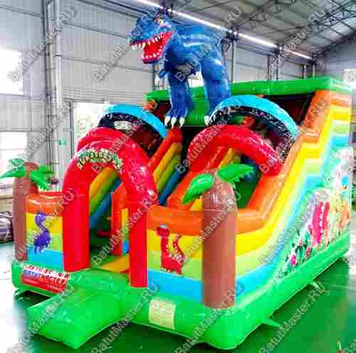 Надувной батут "Динозаврик" 6*5*5.5 м