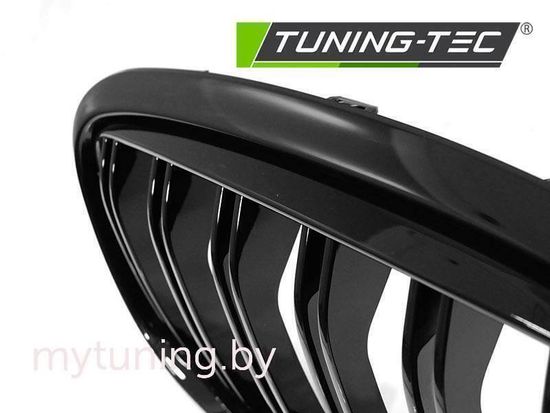 Решетки радиатора для BMW 2 F45 / F46 (14-18) черные глянцевые в стиле M2