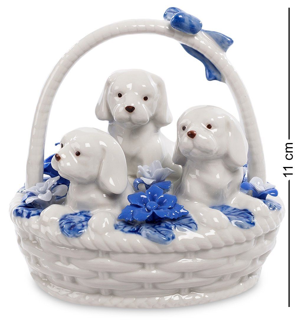 Pavone CMS-46/ 9 Фигурка «Щенки в корзинке»