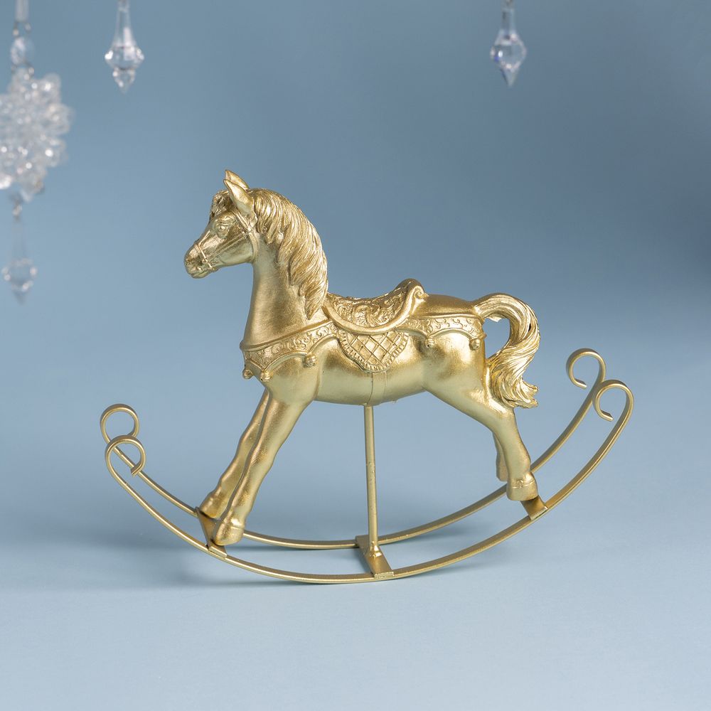 ФИГУРКА "КОНЬ-КАЧАЛКА" 21*5,5*18 СМ