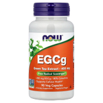 NOW Foods, ЭГКГ, экстракт зеленого чая, 400 мг, 90 вегетарианских капсул