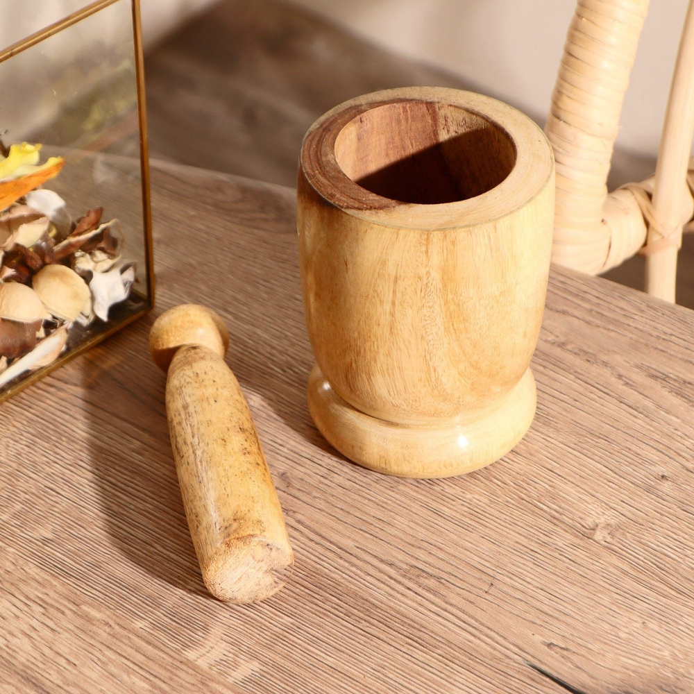 Ступка и пестик Мечта дерево 8х8х16 см