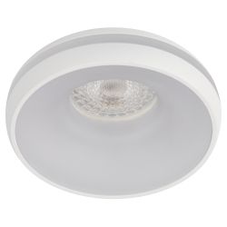 Светильник встраиваемый декоративный ЭРА DK100 WH под лампу MR16 GU5.3 белый | Декоративные встраиваемые светильники