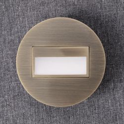 Citilux Скалли CLD007R3 LED Встраиваемый светильник лестничный Бронза