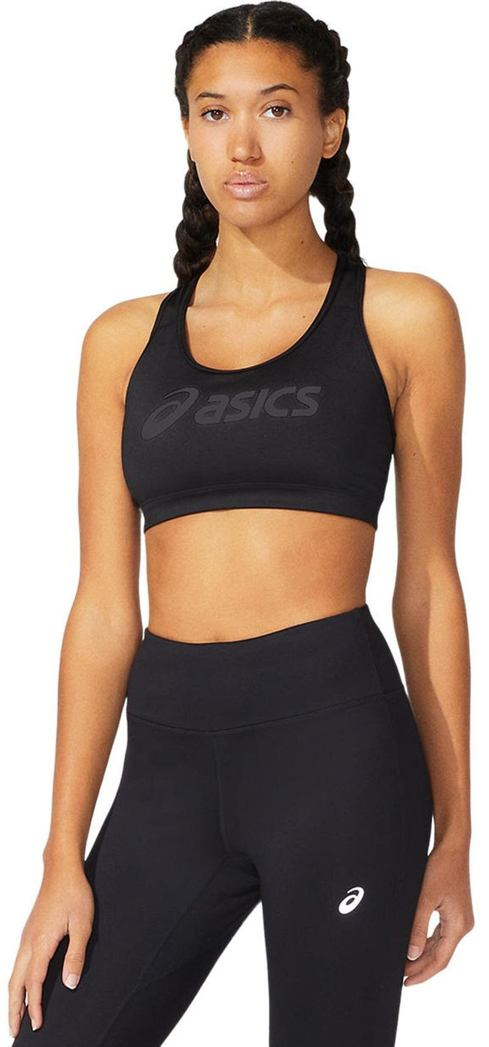Теннисный бюстгальтер Asics Core Asics Logo Bra - Black