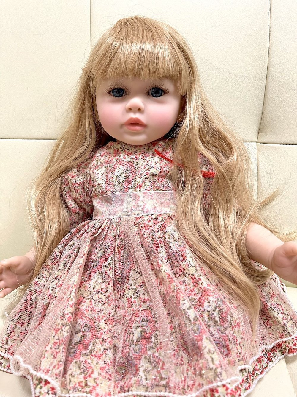 Кукла Реборн мягконабивная 60см в пакете (FA-275A1)