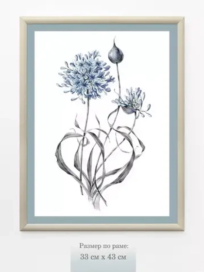 Картина на стену интерьерная на холсте 33*43 см