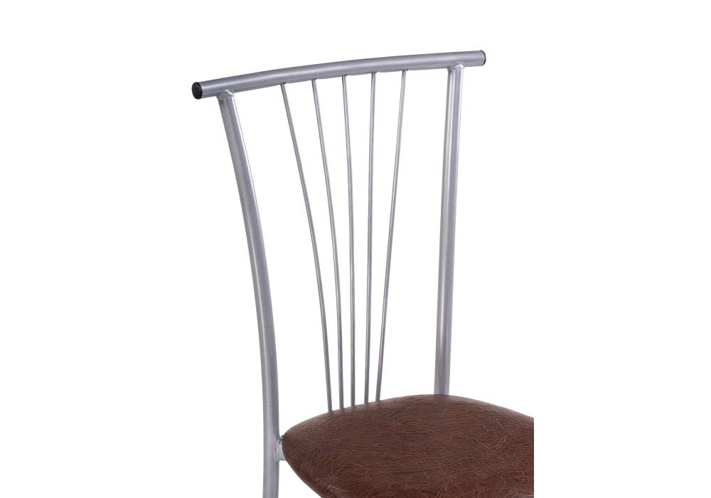 Стул на металлокаркасе Grigori горький шоколад / светлый мусс
