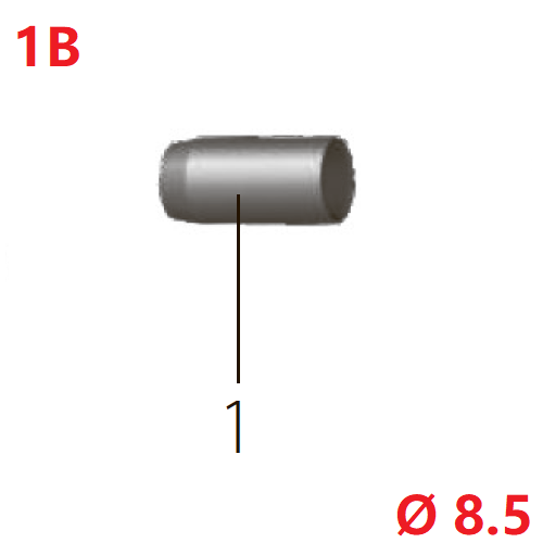 Запчасть №1B для FDPAG-Т9ZG. Кожух тип В (8.5)