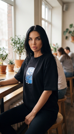 Футболка Оверсайз "Север покоряется сильным"