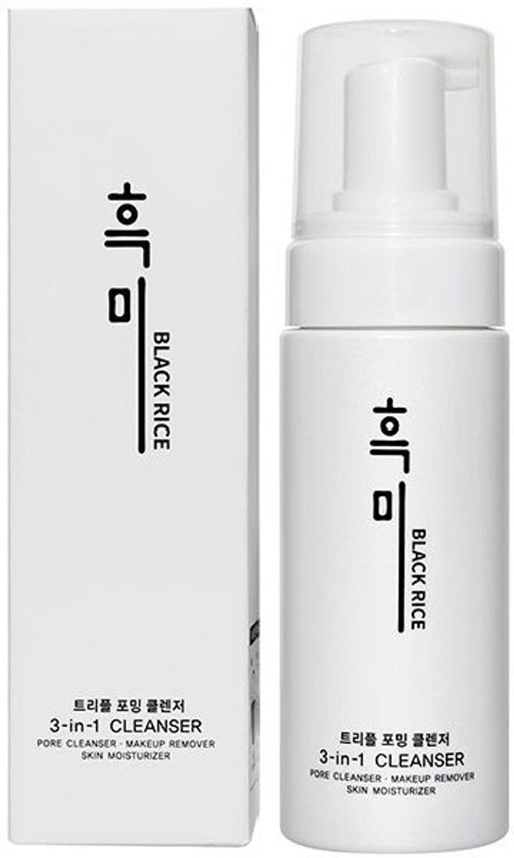 Кислородная пенка 3в1 Black Rice Foaming Cleanser-150мл