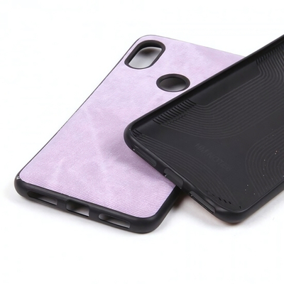 Чехол текстильный для Xiaomi Redmi Note 6 Pro, 010817 Бежевый