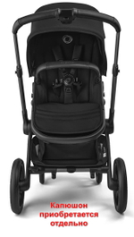Коляска без капюшона Bugaboo Fox 5 Renew base 2 в 1 Graphite/Heritage Black