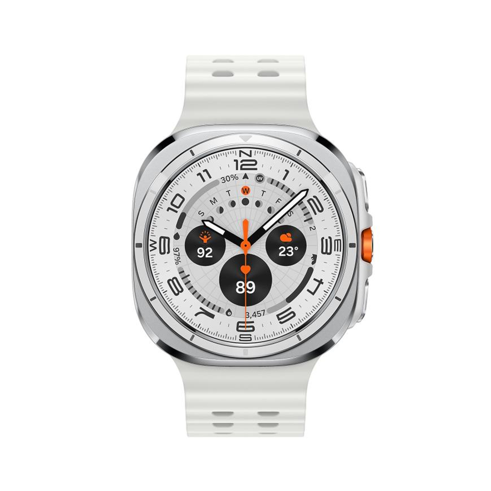 Умные часы Samsung Galaxy Watch Ultra, 47 мм, титан, ремешок Marine (2024) Доступность некоторых функций зависит от используемого смартфона, региона устройства и страны использования