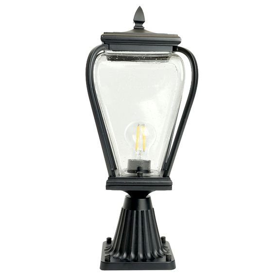 Светильник садово-парковый Feron PL744 на постамент 60W 230V E27, черный 51275