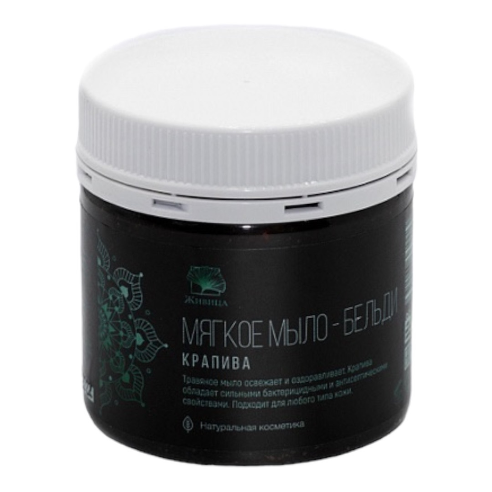 МЯГКОЕ МЫЛО - БЕЛЬДИ "КРАПИВА" 150мл (Живица)