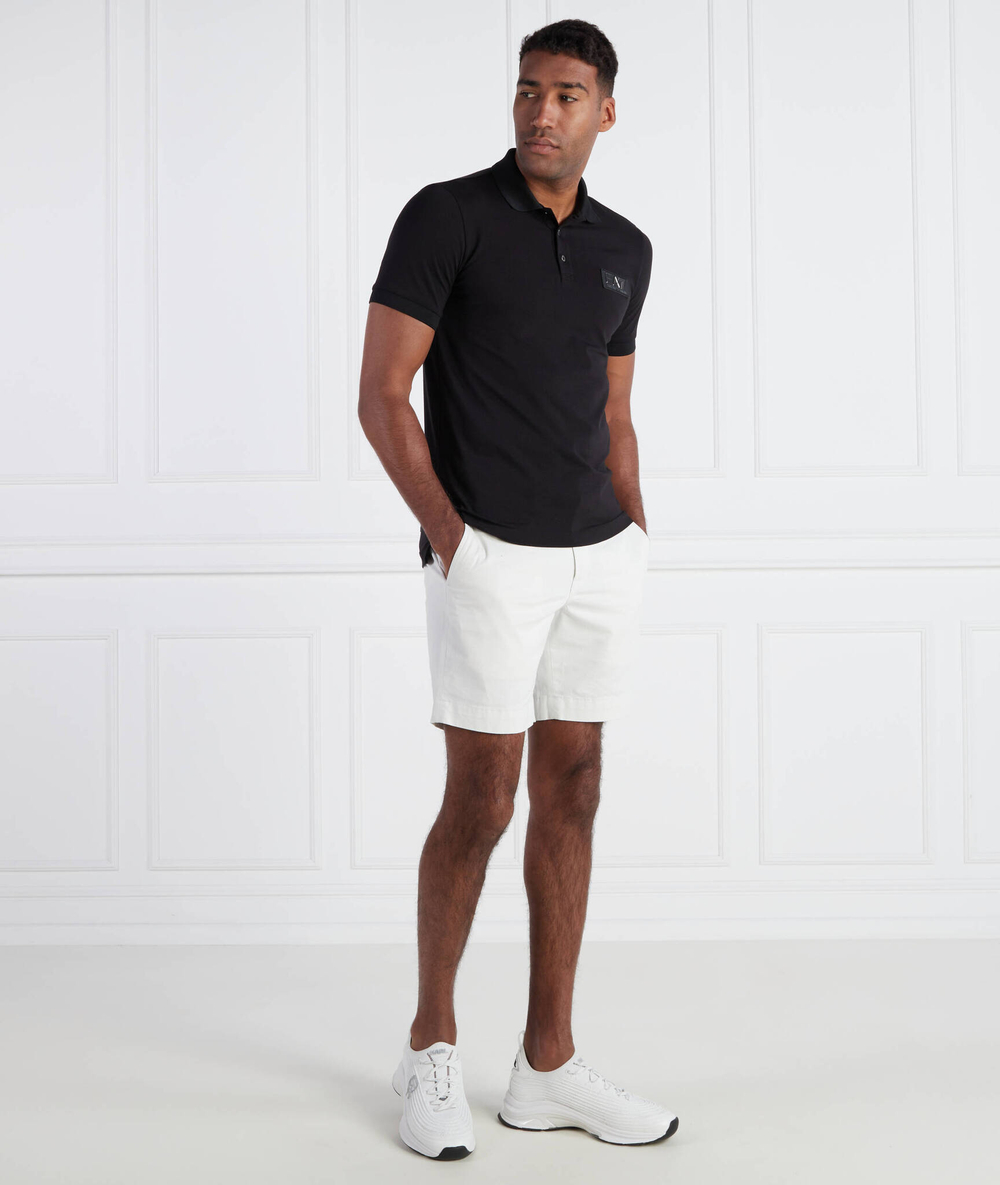 Поло EA7 - черный(3RPF78 PJBVZ)