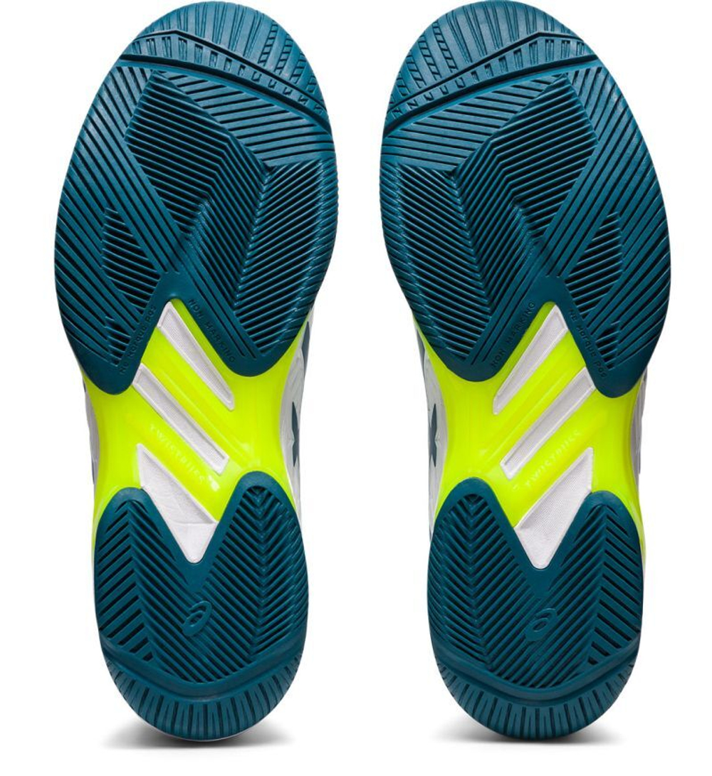 Мужские кроссовки теннисные Asics Solution Speed FF 2 - белый