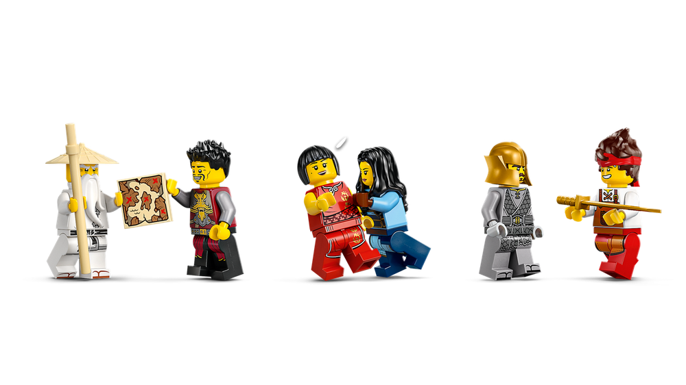 Конструктор лего ниндзяго Кузница Ниндзя 71858 | LEGO NINJAGO Four Weapons Blacksmith 15th Anniversary 1259 деталей 14+