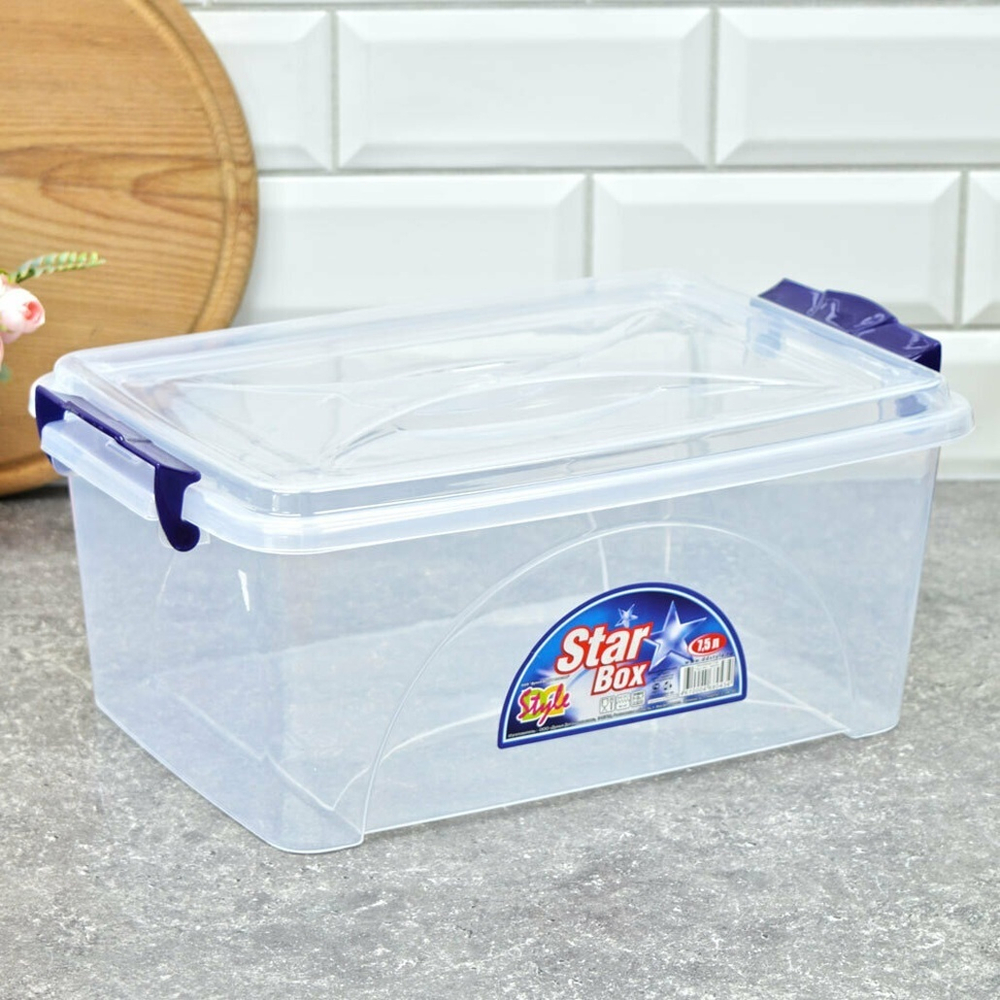 Контейнер 7,5л "Стар", прозрачный