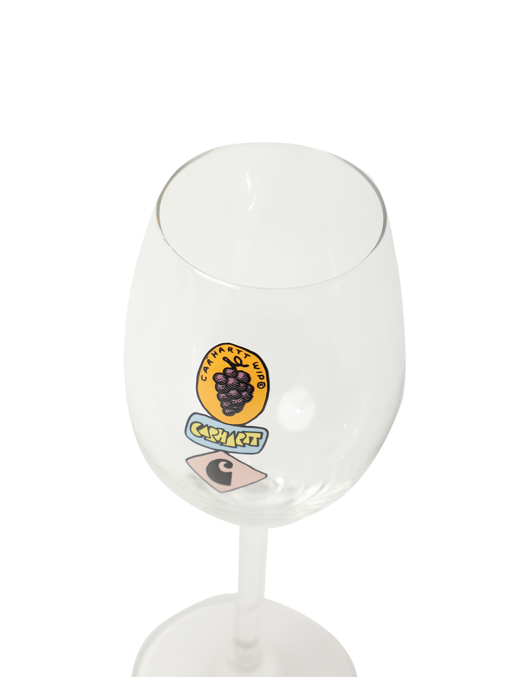 Винный Бокал ( Набор 2 Шт. ) Stacked Grapes Wine Glass Set