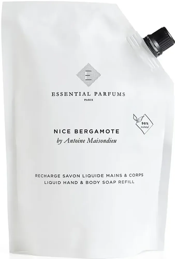 Essential Parfums NICE BERGAMOTE by Antoine Maisondieu Liquid Soap Refill 500 ml