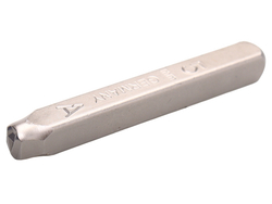 JTC-7247 - Клейма буквенные латиница 5мм (HRC 60+-2° DIN 1451) (старый артикул JTC-JW0914-5) JTC -