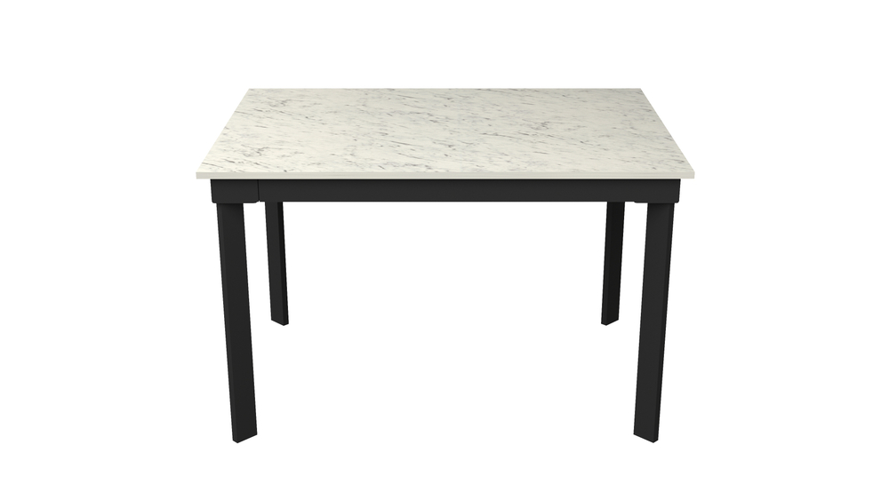 Стол на металлических опорах Хилтон 120 (203,5)*80