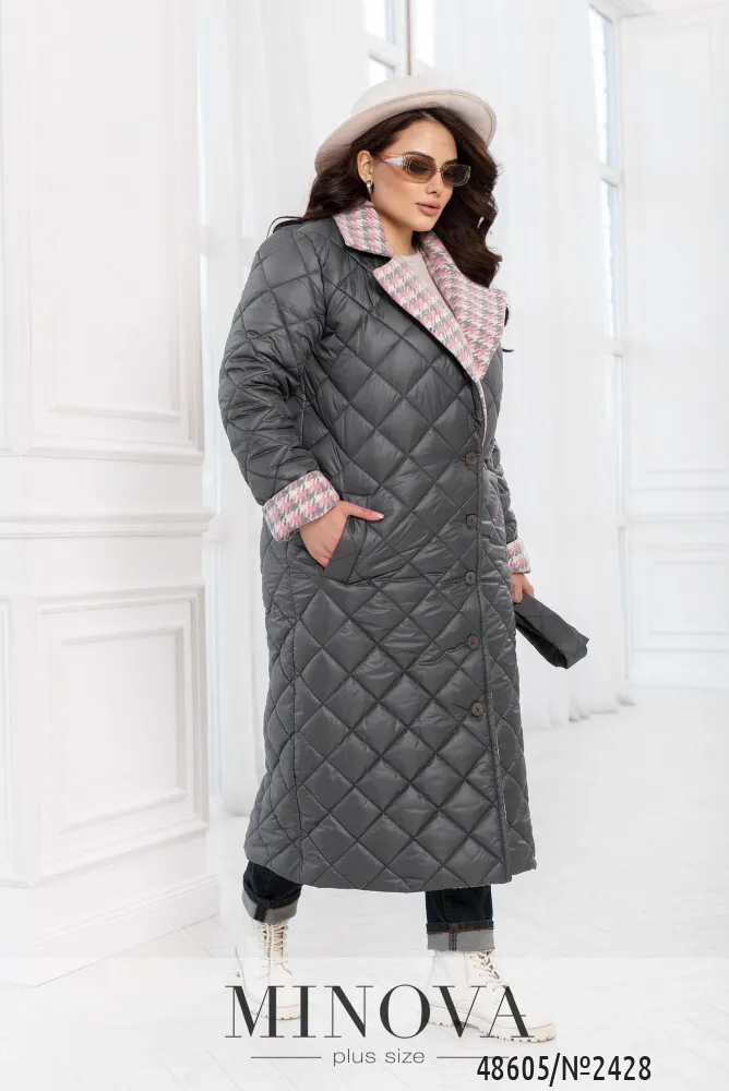 Куртка 2428-серый Minova