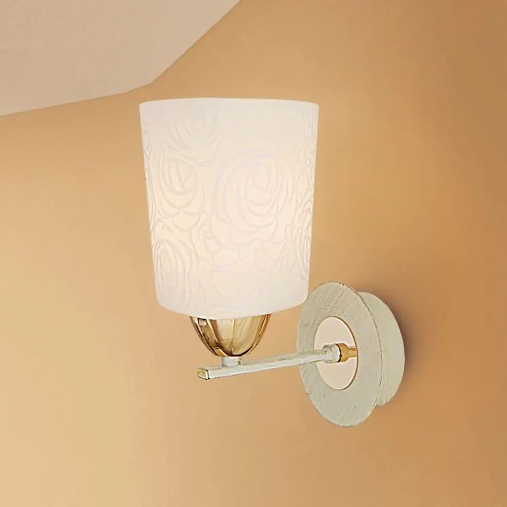 Citilux Лора CL146312 Бра с выключателем Белое Золото