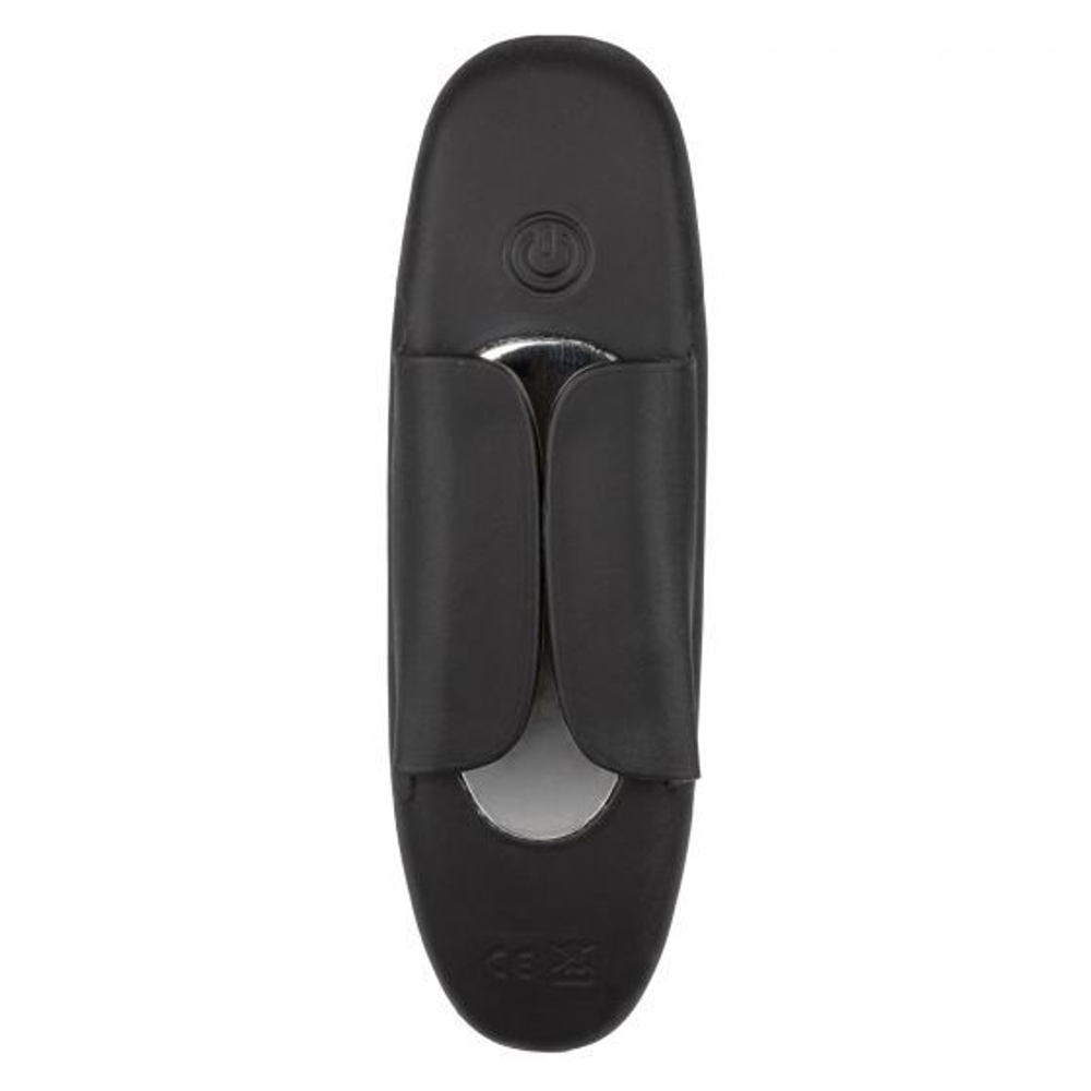 Стимулятор в трусики с пультом-браслетом Lock-N-Play Wristband Remote Panty Teaser (Цвет: черный)