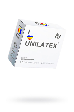 Презервативы Unilatex Multifrutis ароматизированные, 3 шт